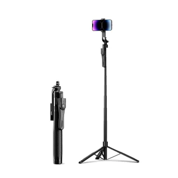Orico SPM215 Selfie Stick Tripod with Bluetooth 5.2, 215cm, Black