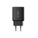 Tech-Protect NCA65W-GAN 65W 3-Port Wall Charger, Black