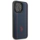 Apple iPhone 14 Pro Max 6.7\'\' US Polo Leather Stitch Case Cover (USHCP14XPFAV), Navy | Telefona Maciņš Vāks...