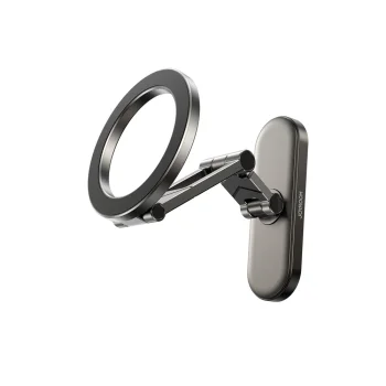 Magnetinis telefono laikiklis Joyroom JR-ZS520 metaliniams paviršiams, 360°, titano
