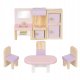 Wooden Furniture Set for Dolls 22609