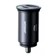 Joyroom JR-CCN04 60W USB-A USB-C mini car charger - black