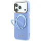 Guess Ring Stand 360 MagSafe case for iPhone 18 Pro Max / 17 Pro Max, light blue