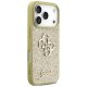 Guess Fixed Glitter Big 4G Phone Case Cover iPhone 17 Pro - gold
