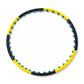 Hula Hoop Massager Wozinsky WHH-110 Segmented Blue-Yellow