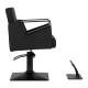 Hairdressing Chair Hair System Duplex Noir, Black
