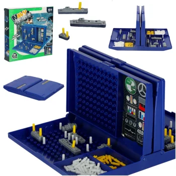 Battleship Board Game Maritime Battle in Carrying Case
