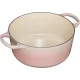 Le Creuset Signature Round Cast Iron Casserole 24 cm 4.2 l Shell Pink