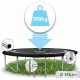 Neo-Sport NS-12C231 Garden Trampoline with Inner Net 374 cm, Black