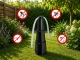 Foldable Fly and Insect Repellent Table Fan, Black