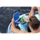 Bestway 43726 Inflatable Swim Lounge Chair and Ring Mattress