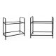 Humberg HM-386 Metal Tire Rack for 8 Tires, Garage Storage Stand