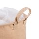 Kruzzel 24727 Toy and Laundry Basket, 42L, Beige