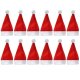 Christmas Santa Hat Cutlery Holders 12 pcs Ruhhy 22303