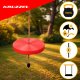 Kruzzel 00023554 Round Kids Swing, Red