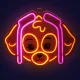 Psi Patrol Skye LED Neon Sign on Plexiglass