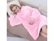 Silts hūdijs, džemperis-sega ar kapuci un kabatu, Rozā | Oversized Warm Hoodie Sweatshirt Blanket