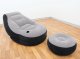 INTEX 68564 Inflatable Lounge Chair with Footrest, 130x99x76 cm