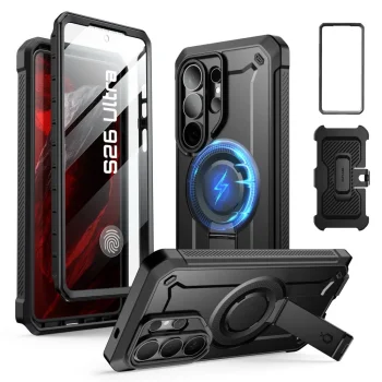 Supcase Unicorn Beetle Pro Mag Case for Samsung Galaxy S26 Ultra - Black
