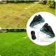 Lawn Aerator Shoes Attachments with Spikes, Green