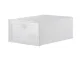 Modular Shoe Storage Box Organizer with Clear Door 31x21x12.5cm