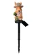Solar LED Garden Lamp Rabbit in Hat, ZD50P