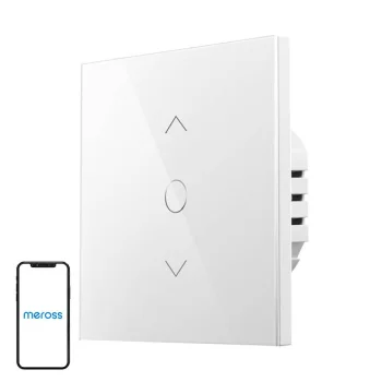 Išmanusis „Wi-Fi“ roletų jungiklis-laikmatis Meross MRS100HK(EU) (HomeKit)