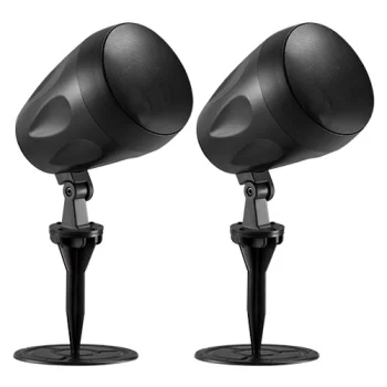 Landscape Speakers 40W 6.5'' Two-Way, Black (Pair)
