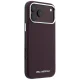 Karl Lagerfeld Grained Elongated Logo MagSafe Case for iPhone 17/18 Pro Max - Burgundy