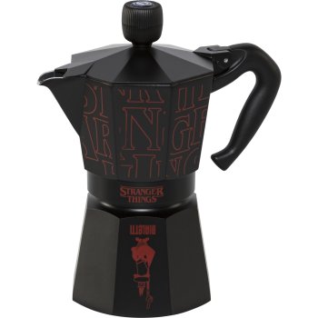 Bialetti Moka Express Stranger Things Espresso Maker, 6 Cups