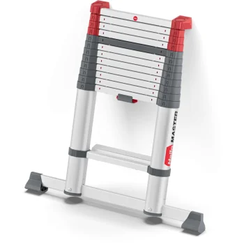 Hailo Master T100 Telescopic Ladder, 13 Steps