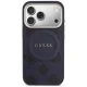 Guess Peony Hot Stamp MagSafe Phone Case Cover iPhone 17 Pro Max - Blue