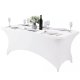 GreenBlue GB371 Elastic Catering Table Cover, 180x75x74cm, White