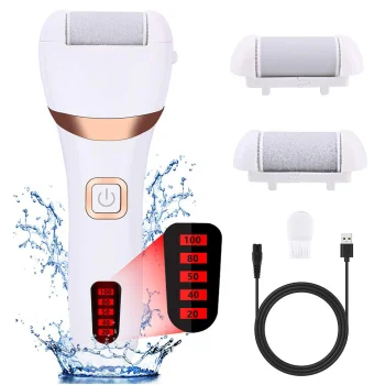 Electric Foot File and Callus Remover with LCD Display