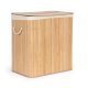 Modernhome Bamboo Laundry Basket, 150L, 3 Compartments
