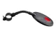 Universal Bicycle Mirror with Reflector, Black