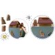 Nukido Wooden Noah\'s Ark with Animals, NK-862