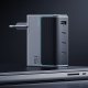 Cuktech AD1404UEU 140W GaN 3x USB-C 1x USB-A Wall Charger with Cable - Gray