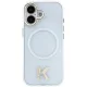 Karl Lagerfeld IML K Head Logo MagSafe Case for iPhone 17 Clear