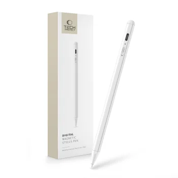 Tech-Protect Digital Stylus Magnetic for iPad, White