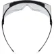 uvex super f OTG safety spectacles, black/clear