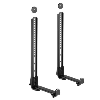 Maclean MC-914 Universal TV Soundbar Bracket, Black
