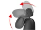 Car Headrest Head Rest For Car Soft Travel Cushion