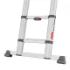 Hailo Master T100 Telescopic Ladder, 11 Steps