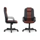 Sofotel Swivel Office Chair, Black-Brown