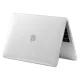 Tech-Protect SmartShell Case for MacBook Air 13 M2 / M3 (2022-2024), Clear-Glitter