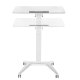 Maclean MC-453W Mobile Laptop Desk, 80x52cm, White