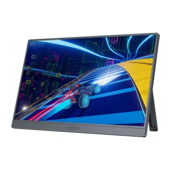Arzopa Z1FC 16.1" 144Hz Portable Monitor FHD, Silver Gray