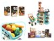 Bērnu Rotaļu Lielveikala Kases Aparāts + Pārtikas Grozs Iepirkšanās Ratiņi | Kids Toy Supermarket Shop Cash...