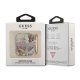 Чехол Guess для AirPods из серии Flower Strap Collection фиолетовый